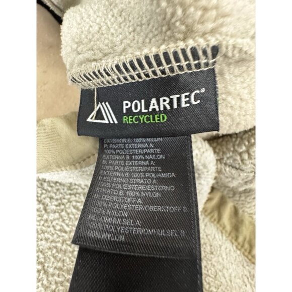 North Face Denali Fleece Jacket XXL Ivory Khaki Neutral Outdoor Cozycore Cabin - Picture 5 of 16